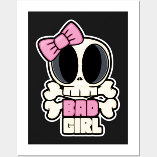 BADGIRL LOGO Posters and Art